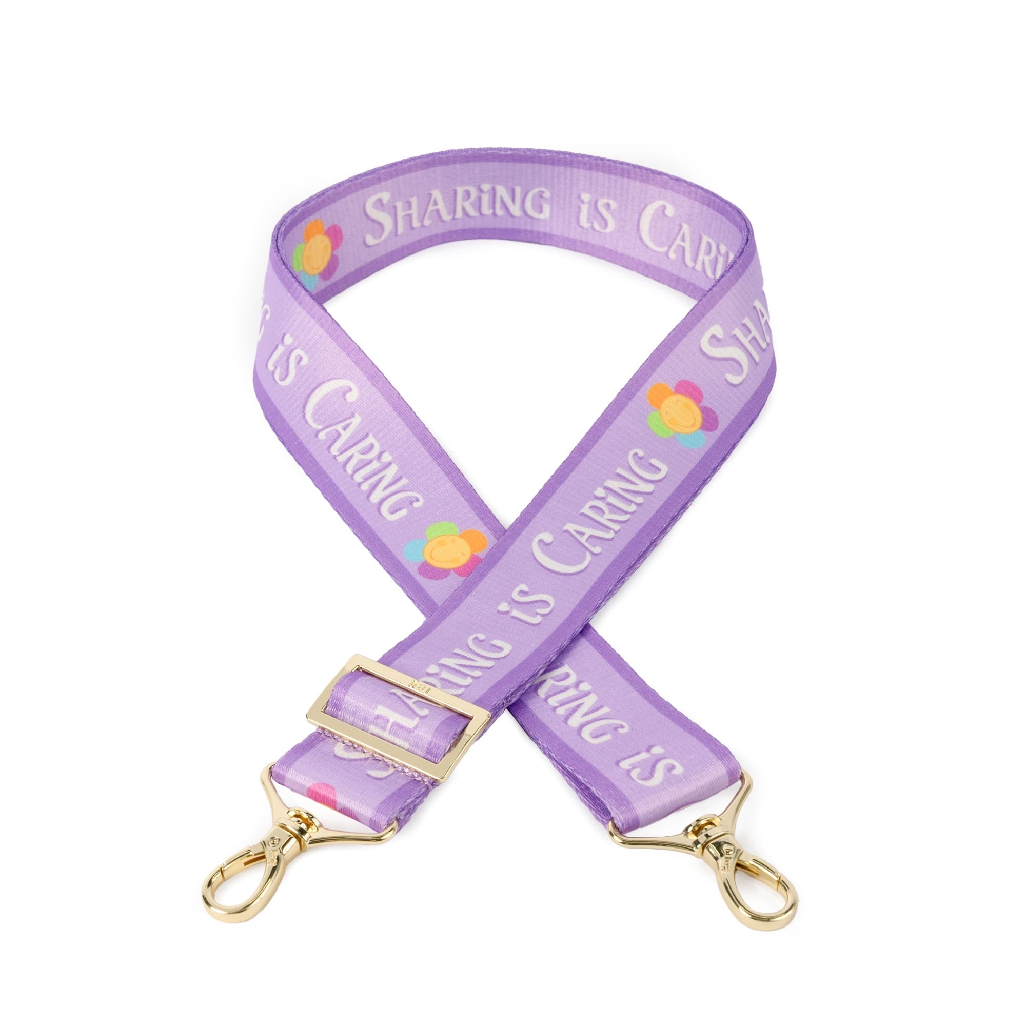 Care Bears x Lug 1.5" Classic Webbed Strap - SHARING IS CARING - 24801_LugxCareBears_Strap_SharingIsCaring_Angle_01